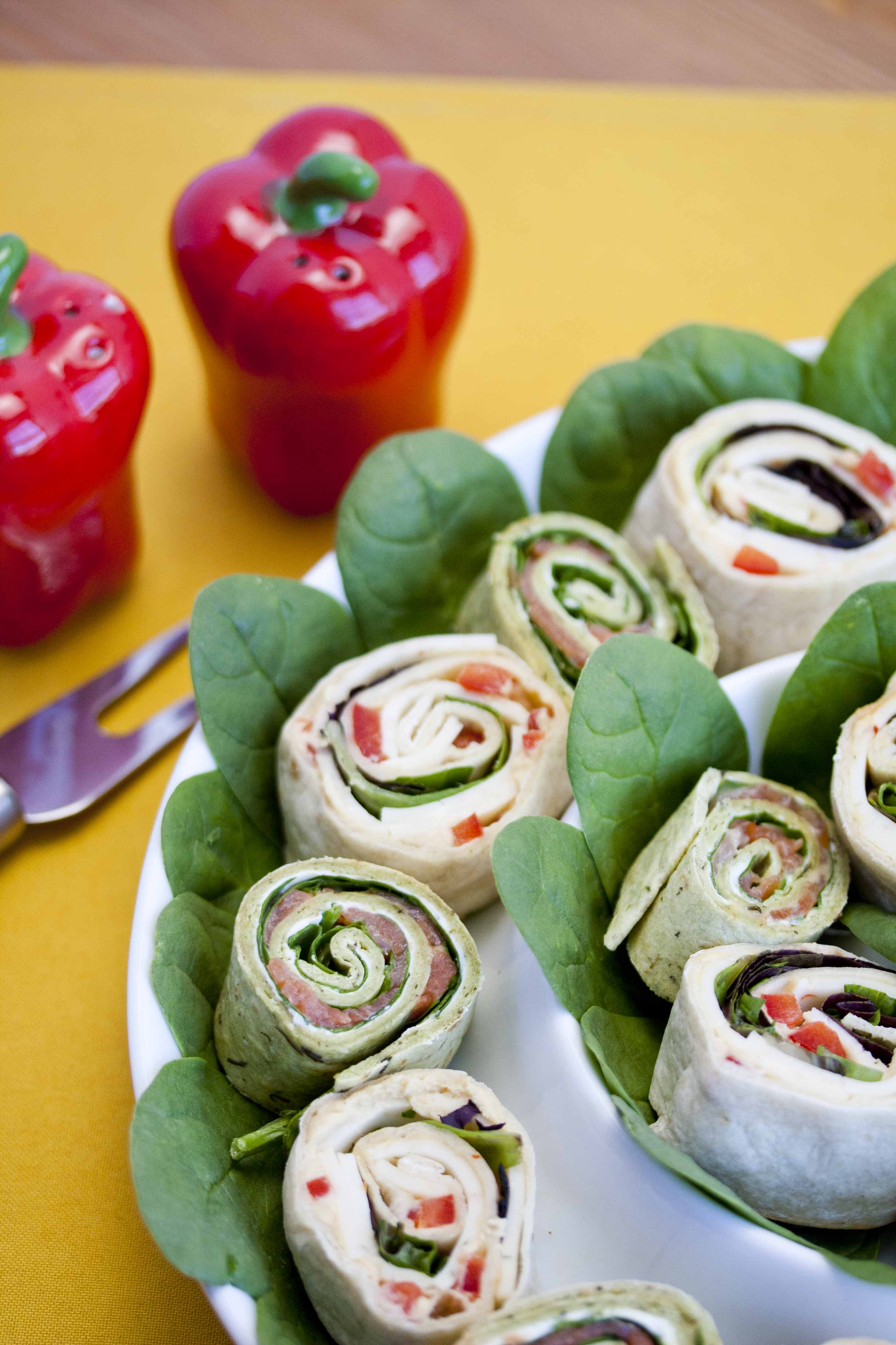 TORTILLA PINWHEELS - JMS ENTERTAINING